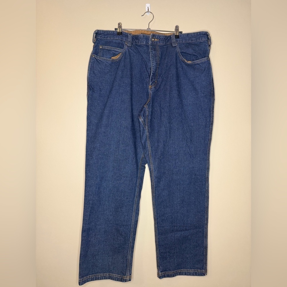 Duluth Trading Co Straight Fit Blue Jeans